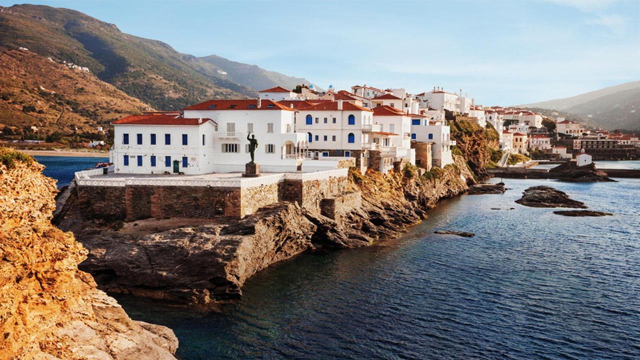 Castel Abaso Boutique Apartments By Explore Andros Exteriör bild