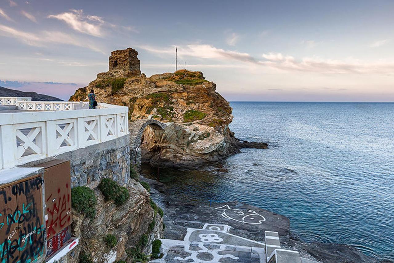 Castel Abaso Boutique Apartments By Explore Andros Exteriör bild