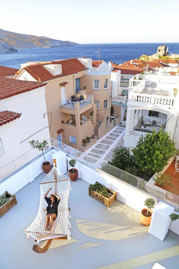 Castel Abaso Boutique Apartments By Explore Andros Exteriör bild