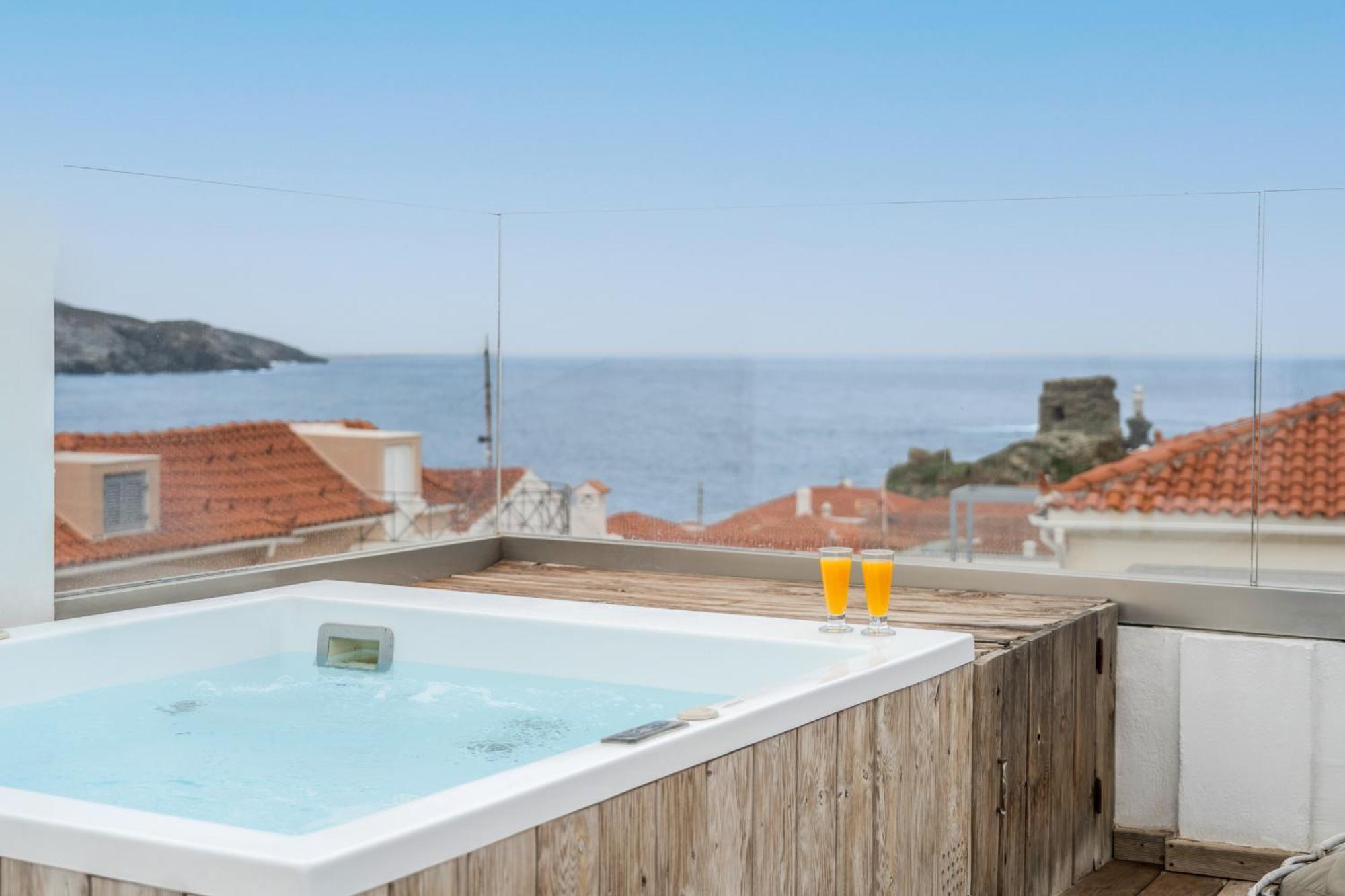Castel Abaso Boutique Apartments By Explore Andros Exteriör bild