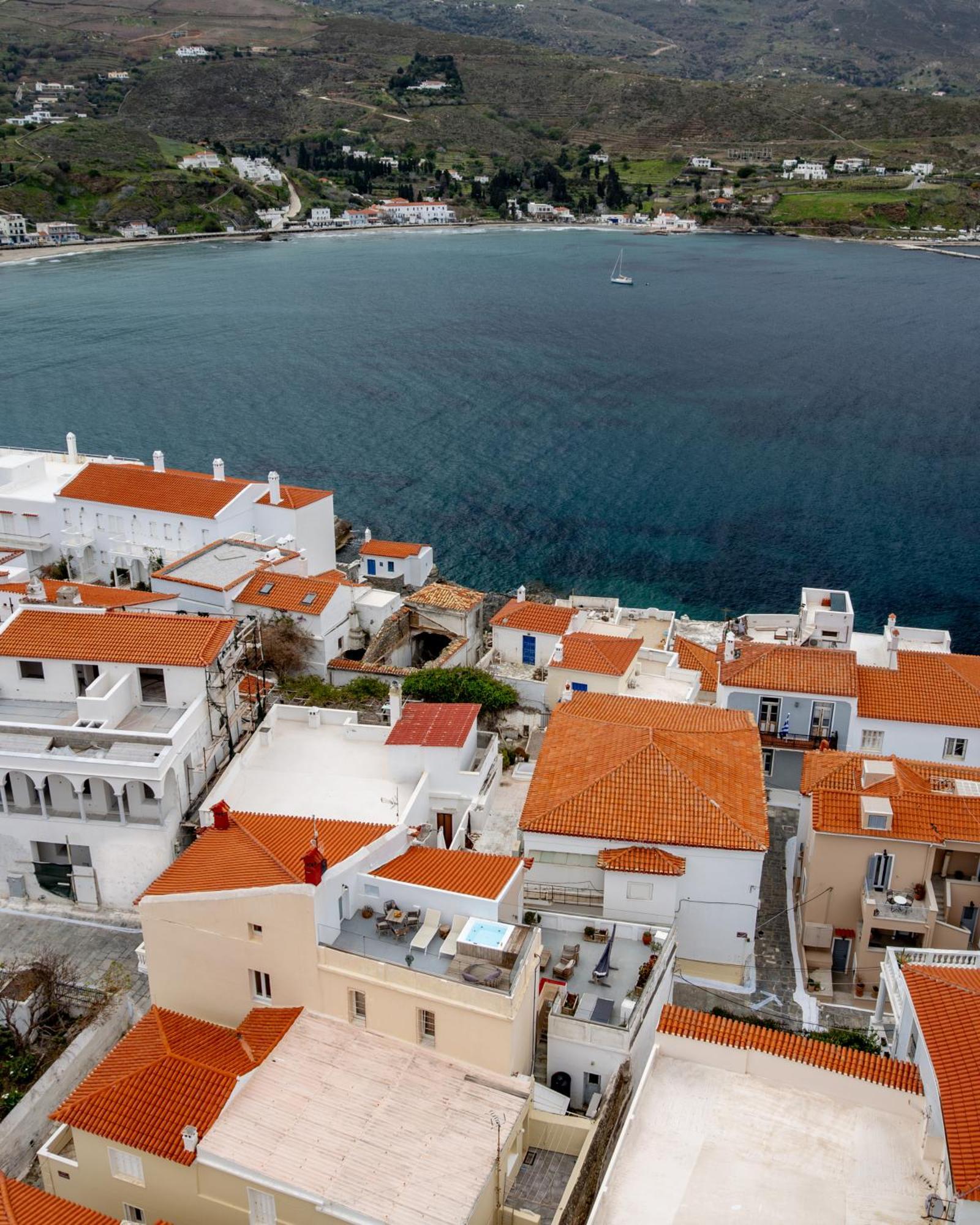Castel Abaso Boutique Apartments By Explore Andros Exteriör bild